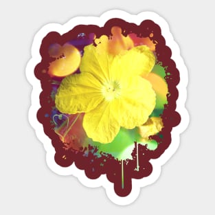 Secret Garden | Cucumber flower Sticker